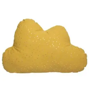 Cojín nube Berlingot ocre
