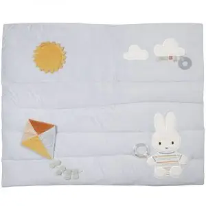 Alfombra sensorial Miffy rayas