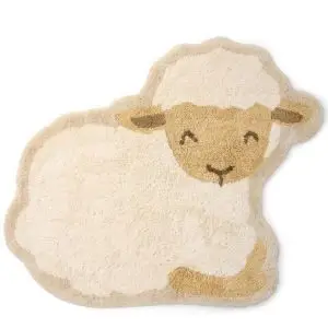 Alfombra lavable oveja