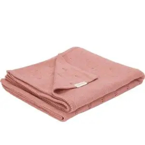 Manta punto rosa rubor