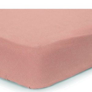 Sábana bajera rosa rubor