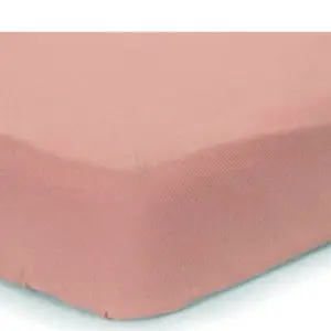 Sábana bajera rosa rubor