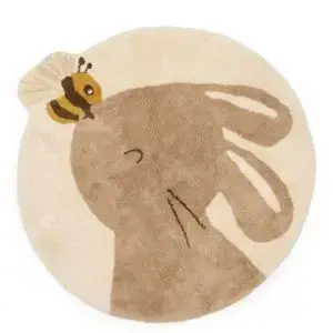 Alfombra lavable conejo