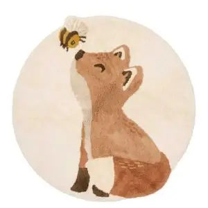 Alfombra lavable zorro