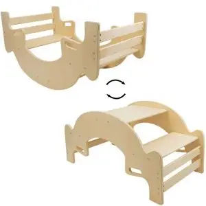 Arco balancín y mesa montessori