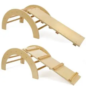 Arco escalada y rampa montessori