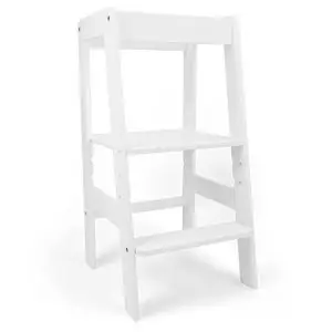 Torre de aprendizaje montessori Explorer blanco