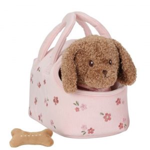 Perrito Jackie con bolsa