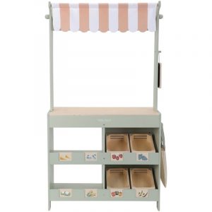 Mercado y cafetería