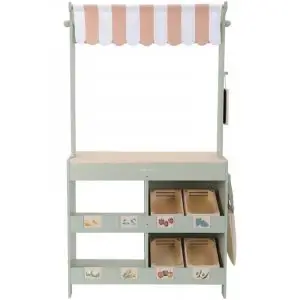 Mercado y cafetería