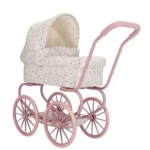 Carrito de muñecas flores